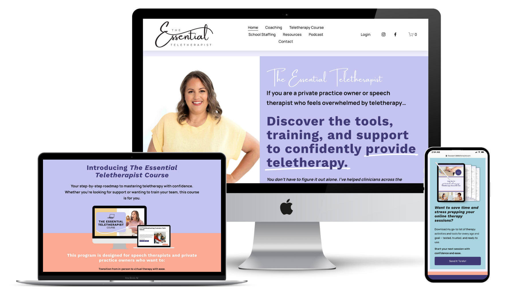 Website design, branding, copy, and SEO