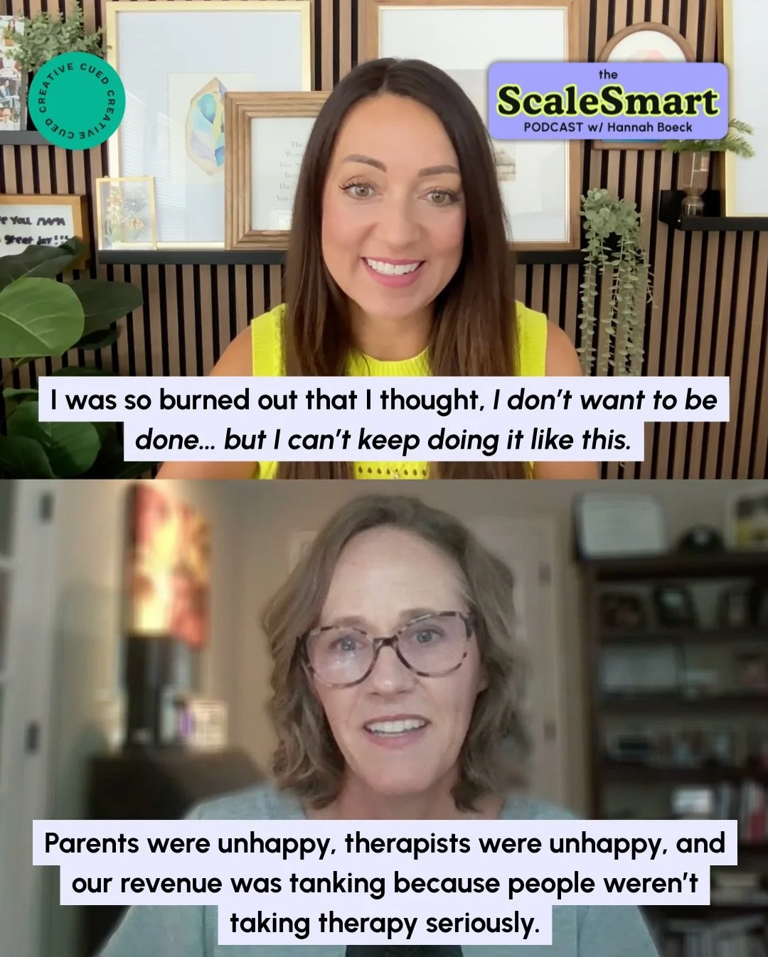 Stephanie figured out the missing link between happier staff, fewer cancellations, increased revenue, better patient progress, and happier families. 

This episode is a must listen. Stephanie with ctdlearningcenter is such a wealth of knowledge and s