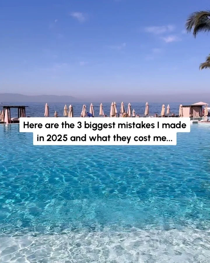 These mistakes cost me a lot, but the lessons will carry me into 2026 with new energy, knowledge, and motivation. What lessons did you learn last year?