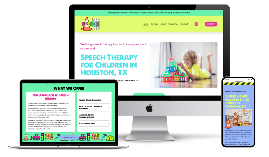 Website design, brand refresh, copy, and SEO