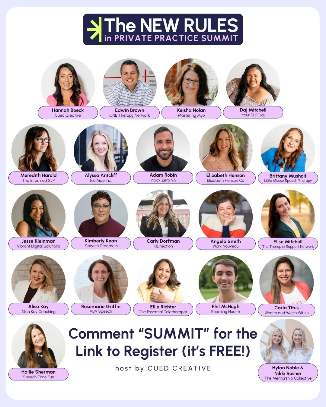 What are the new rules in private practice? 

The rules are simple: fill your practice with your ideal clients, increase your revenue by using your skills to their fullest, create real balance so you can grow something sustainable, and have fun along