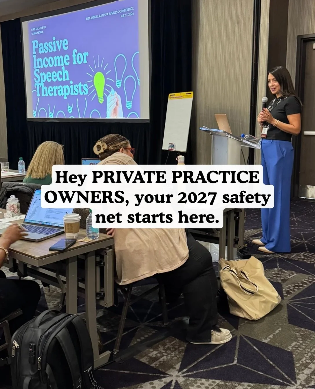 SLPs, OTs, and PTs: Your income doesn&rsquo;t need to be tied to how many clients you can fit into your week. 

You already have the skills people will pay for. 

The question is: What could YOU create with them? 

Save your seat for my free, live wo