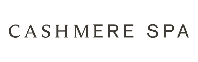 Cashmere Spa logo in black text on a white background.