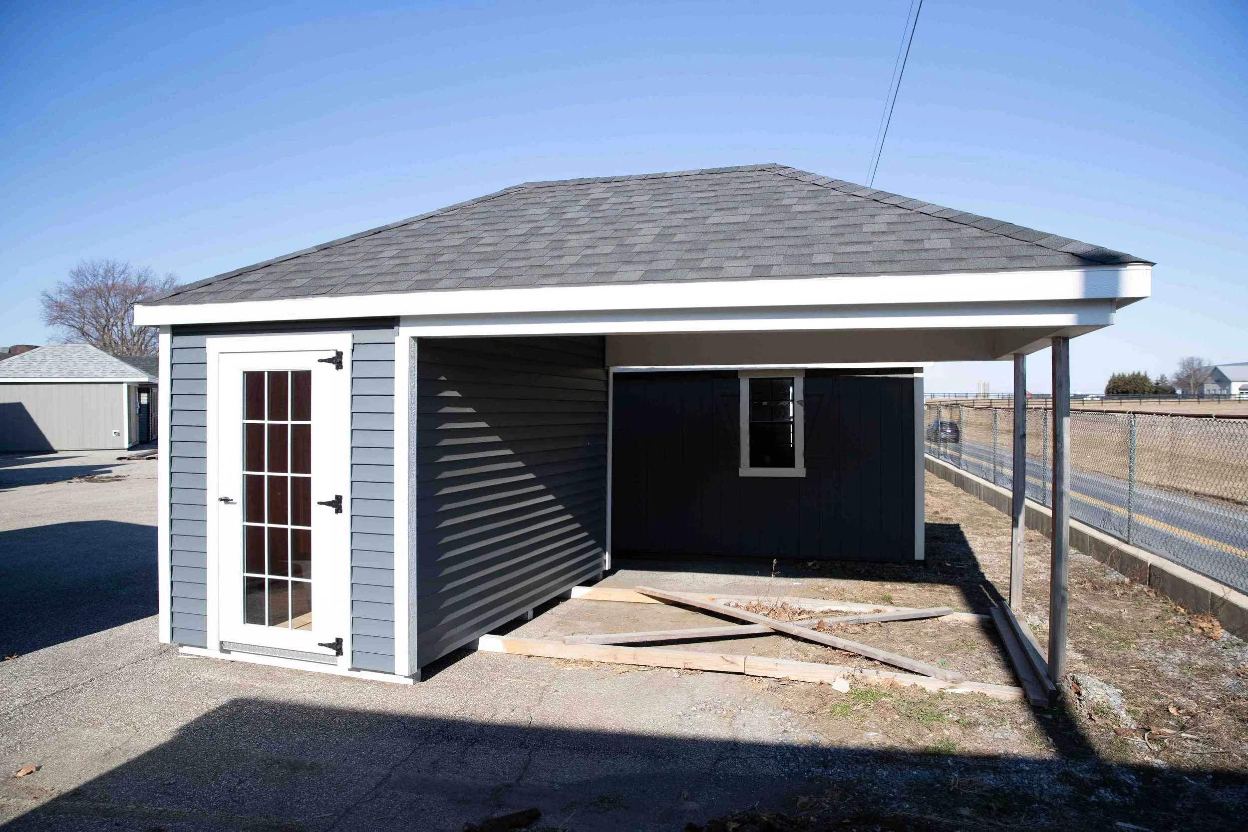 12' x 18' Cantania Pool Shed 20832