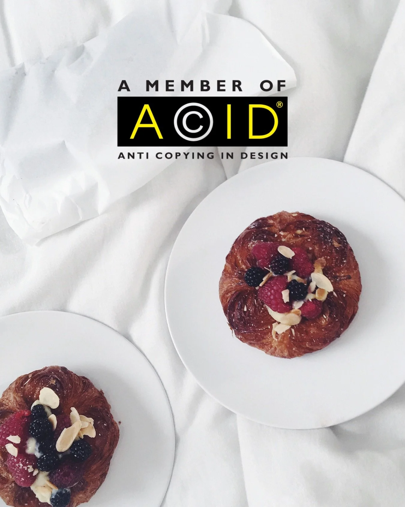 Slow Sunday mornings ☕️  And proud to have joined @anti.copying.in.design and backing originality in the industry, I&rsquo;ve known about ACID since university so my business being part of it feels important.