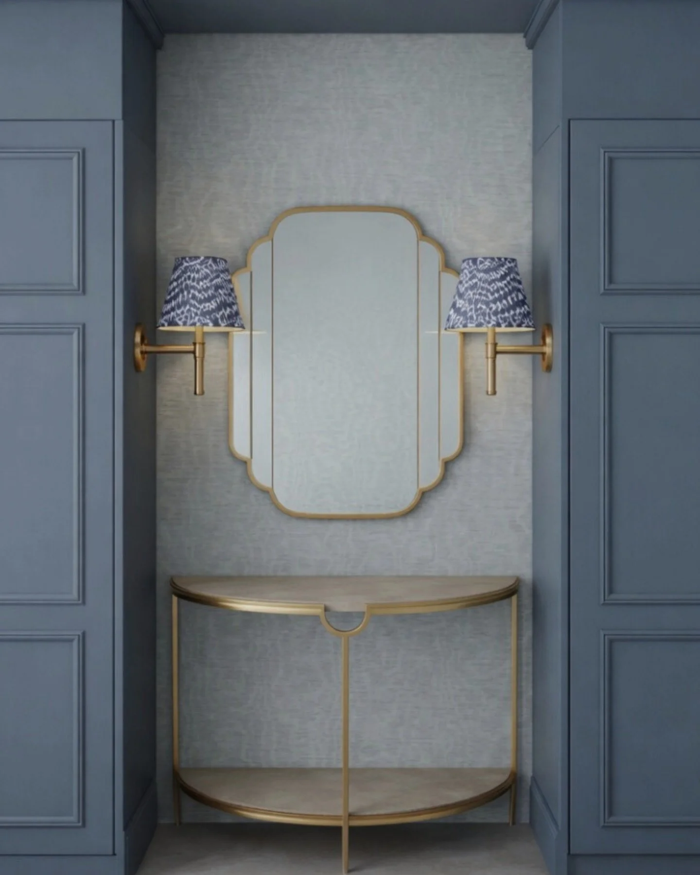 Most homes have that one wall that just isn&rsquo;t quite right. In this design, kept the clients existing wardrobes and redesigned the centre to create a proper focal point for the room. You don&rsquo;t always need to replace everything&hellip; some