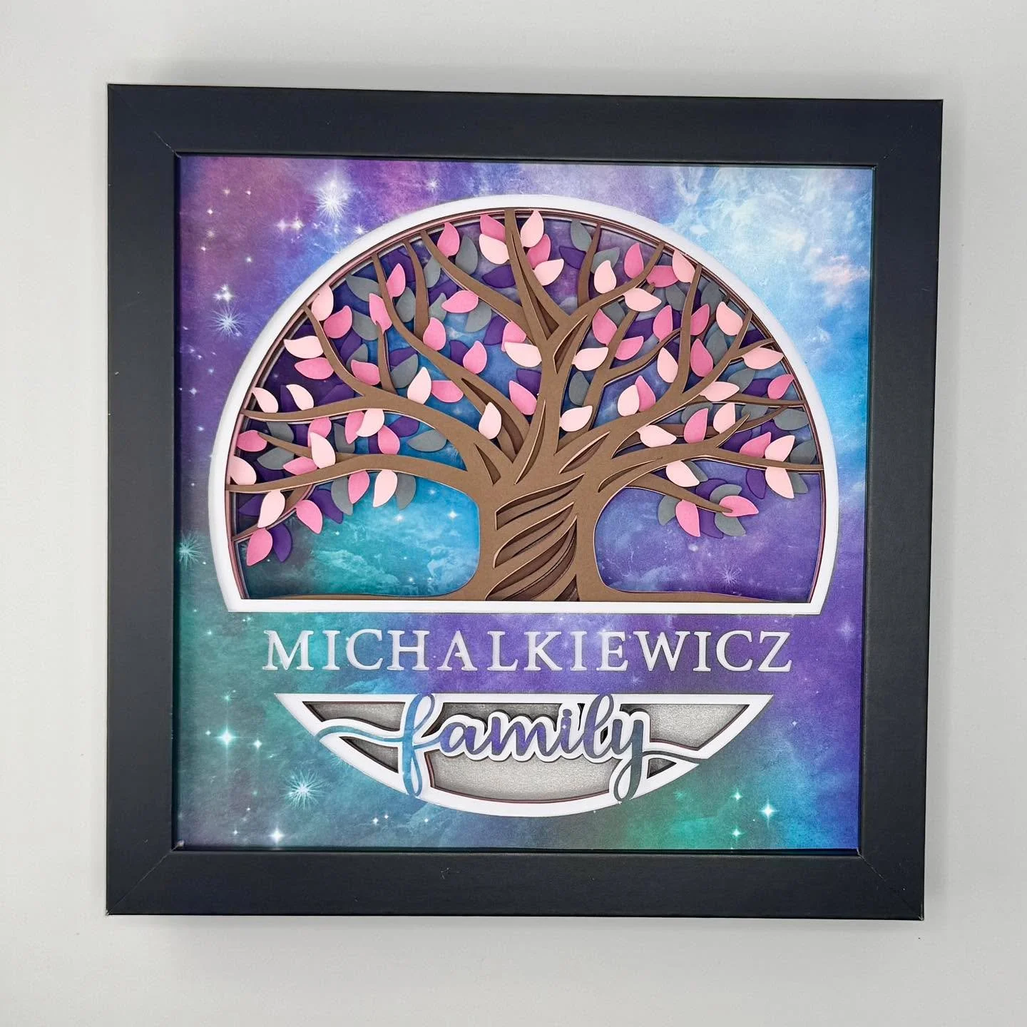 I don&rsquo;t use pattern paper often but when a customer sends me a wedding invite and you know you can find paper to match it you do.  Check out how cute this one is