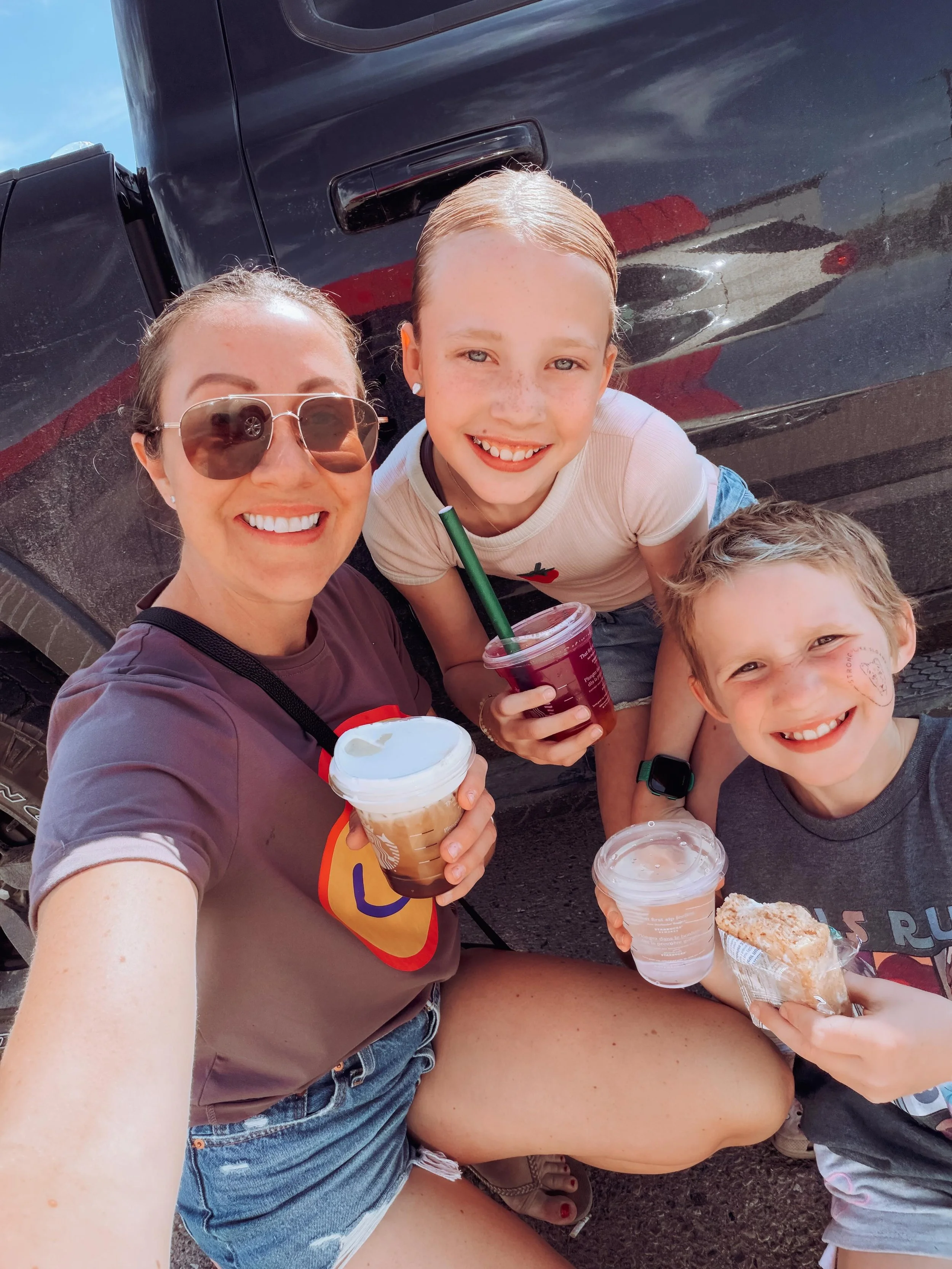 This is your sign to take a mental health day. Not just you. But with your kids. 

And don&rsquo;t wait until your child had cancer, like I did. 

Do it now.

Do the things.
Get the Starbucks right before dinner.
Buy the silly viral Needoh.
Dance in 