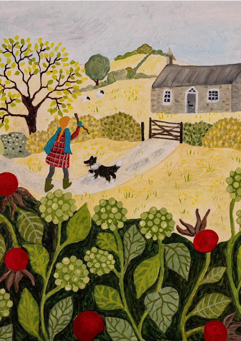 Sunday Afternoon, Around Three | Original Oil Painting