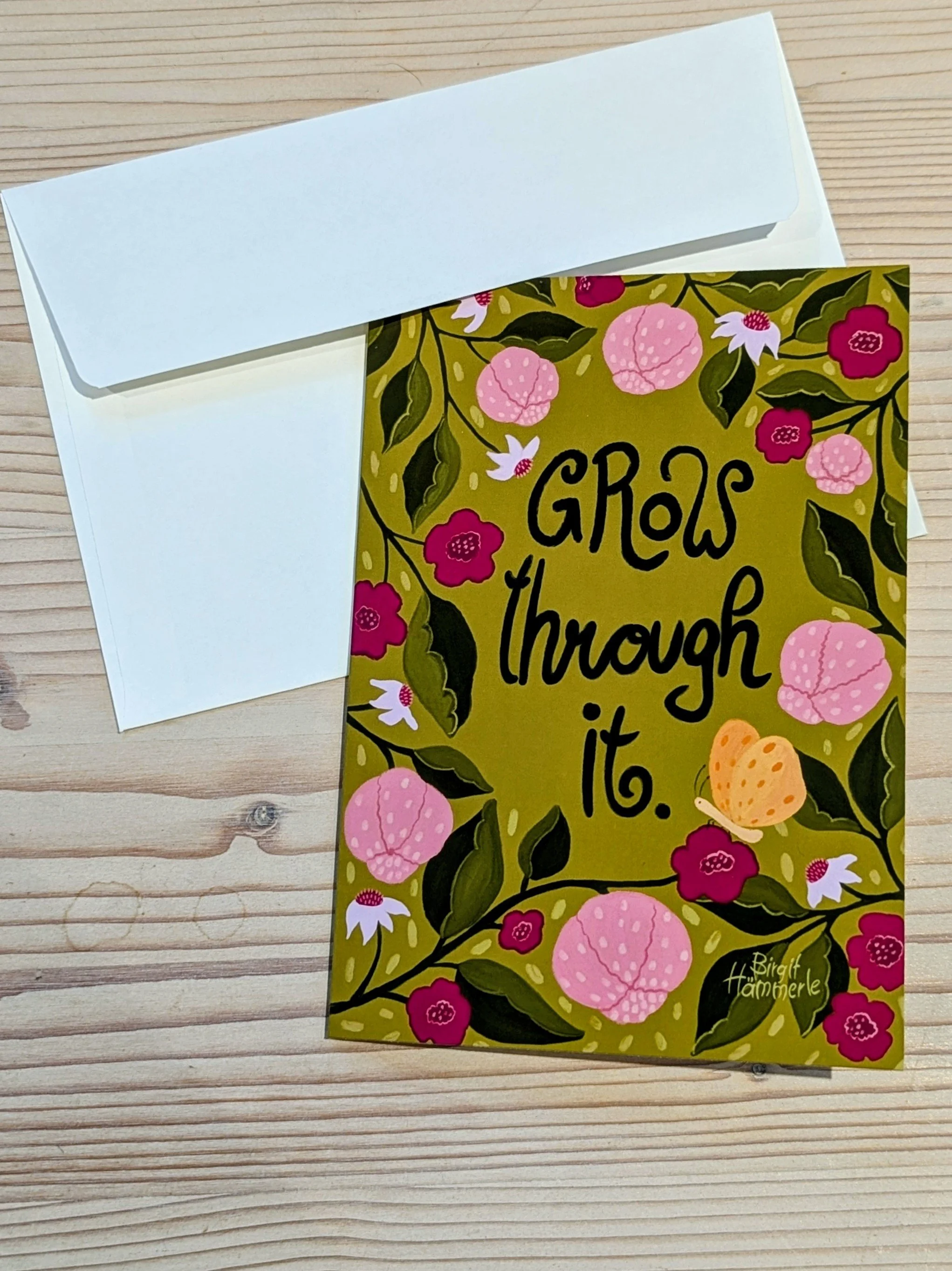 Empowering Quote Card |  Encouraging Handmade Card