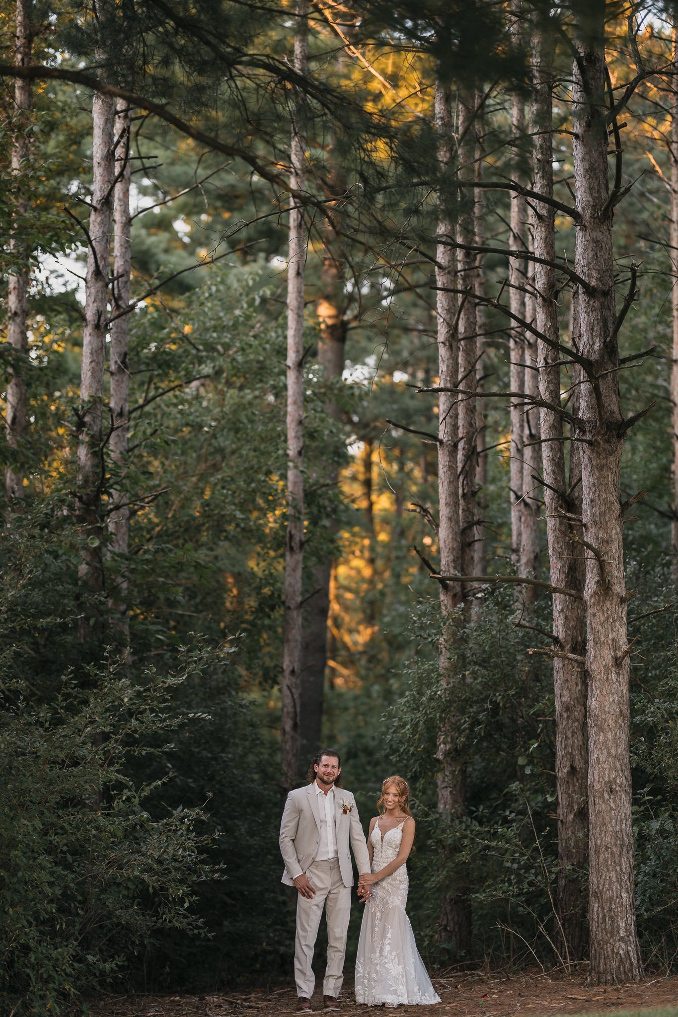 Forest vibes bride and groom .jpg