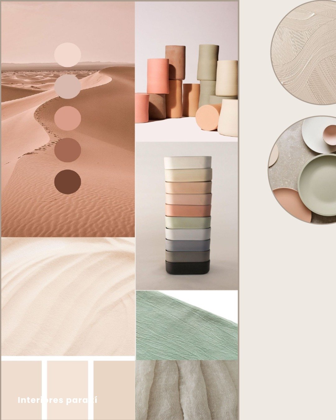 🧭 &iquest;Te imaginas vivir en un espacio que respire calma y equilibrio?
Esta paleta no es solo bonita&hellip;
Es una invitaci&oacute;n a vivir m&aacute;s lento, a rodearte de texturas suaves, colores que no cansan y formas que acarician la vista.
