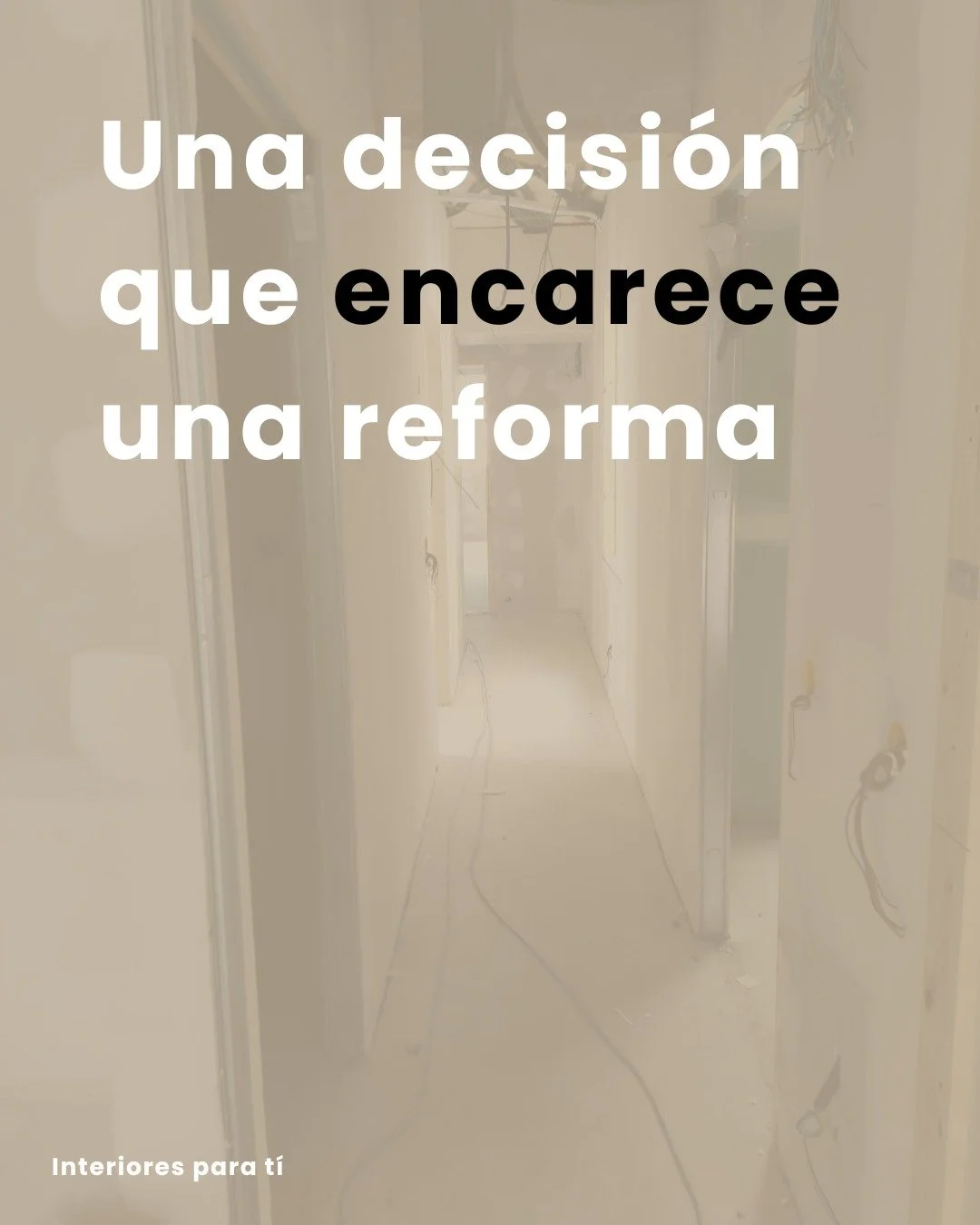Esto suele salir en muchas primeras conversaciones.
#reformaconcriterio
#interiorismoreal
#arquitecturadeinteriores
