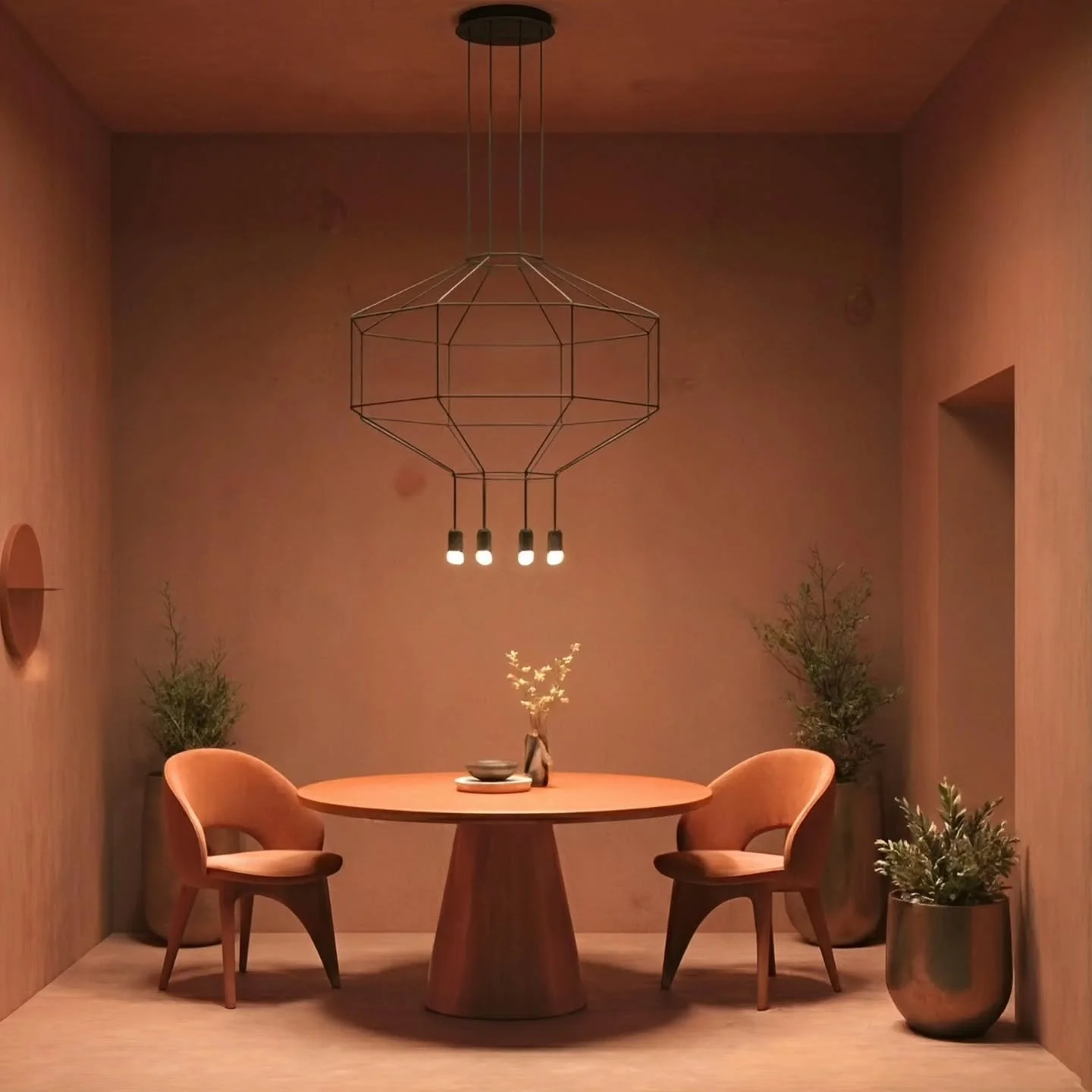 No hay que tener miedo al color.
Un espacio puede ser intenso, envolvente o incluso arriesgado, siempre que responda a una idea.
Cuando cada decisi&oacute;n tiene sentido, el resultado no es exceso.
Es car&aacute;cter.

Porque el dise&ntilde;o no tra