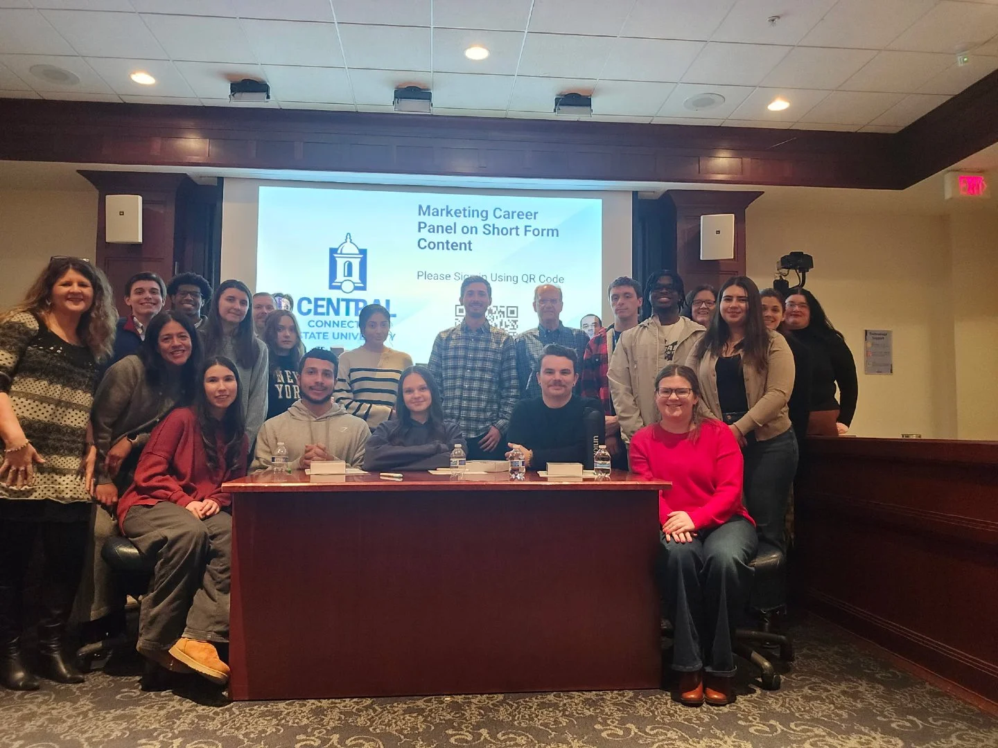 Last night, I had the opportunity to sit on a Short-Form Video Marketing panel at Central Connecticut State University in partnership with AMA Connecticut, and it was one of those reminders of why I love this industry.

Students were asking really th