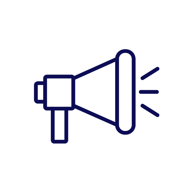 Digital and social media marketing icon