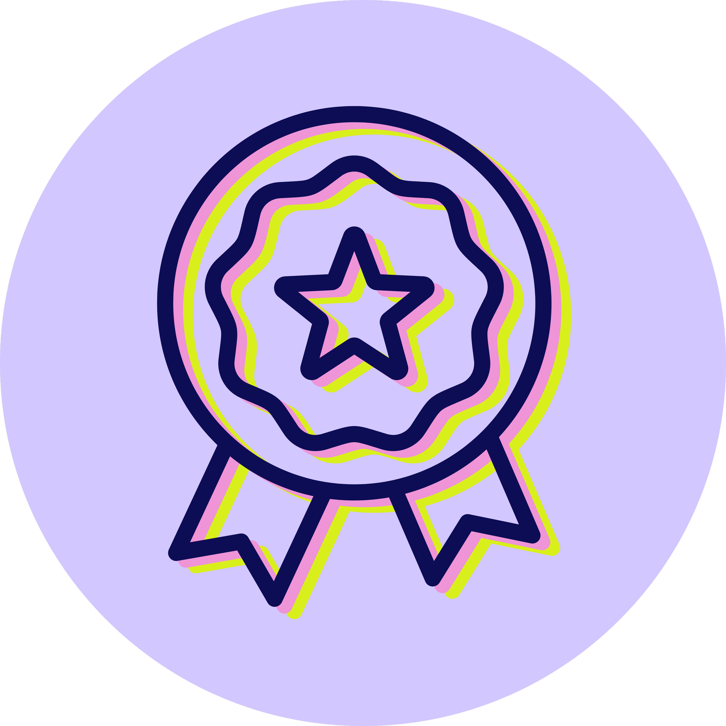 Ribbon icon representing industry rooted expertise in wellness, hospitality, and real estate, a core value of Click Command Co.