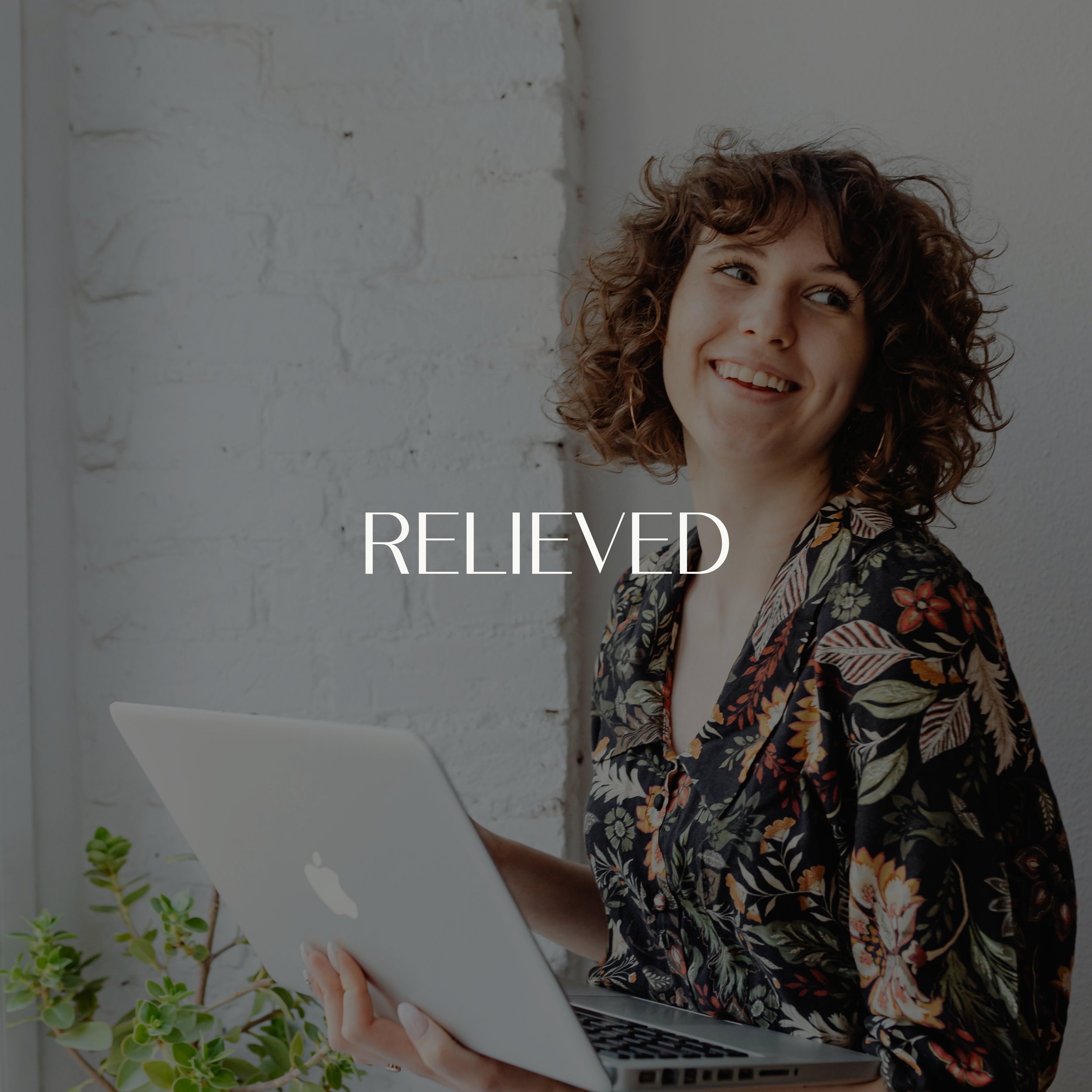 Business owner feeling relieved after automating their operations with Click Command Co.
