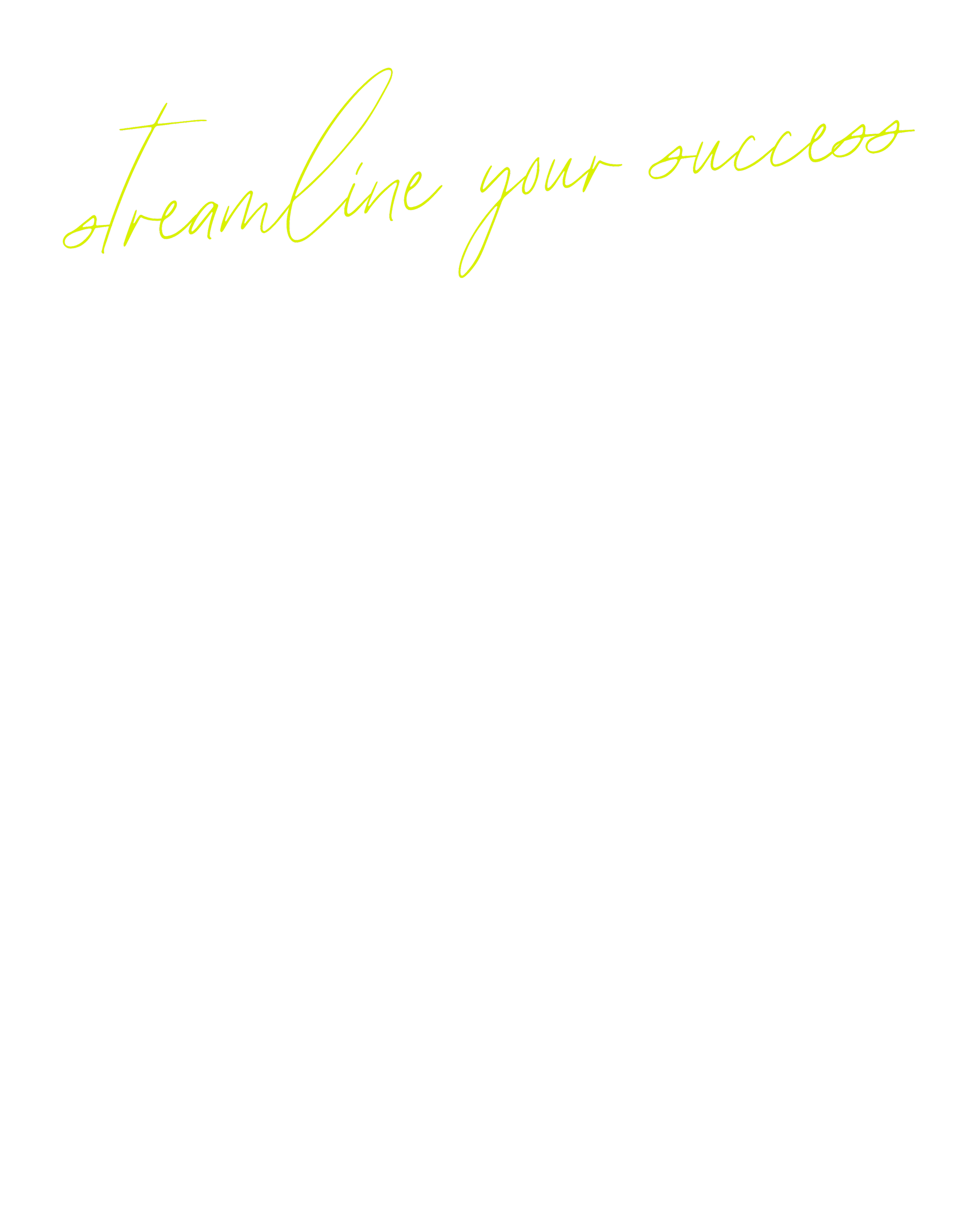Streamline your success graphic for Click Command Co., representing the mission to help small business owners streamline their operations and grow with clarity through smarter systems and automation