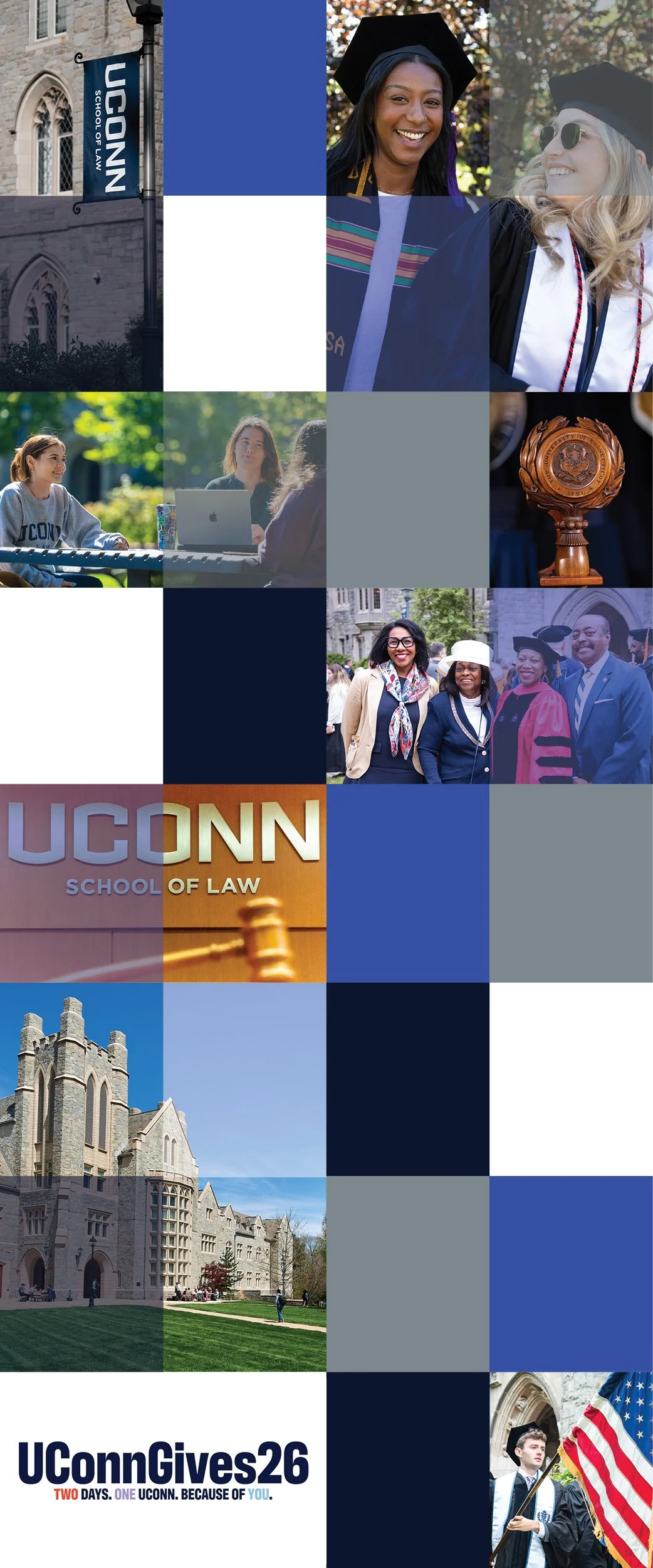Background image used for UConn Gives 2026 web page. Spring 2026