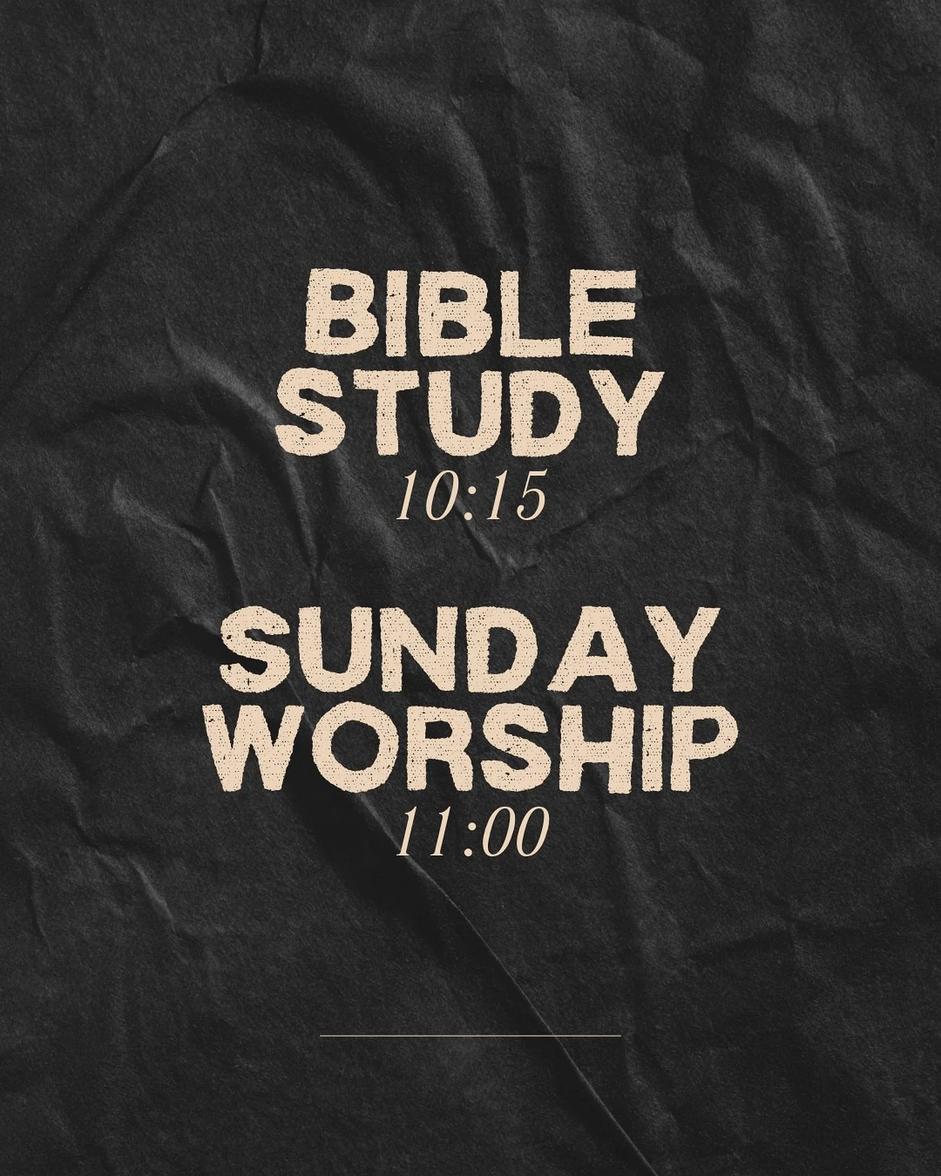 We&rsquo;re still working out some kinks for our Sunday Worship but we wanted to make it clear that we gather every Sunday and we&rsquo;d love to have you!