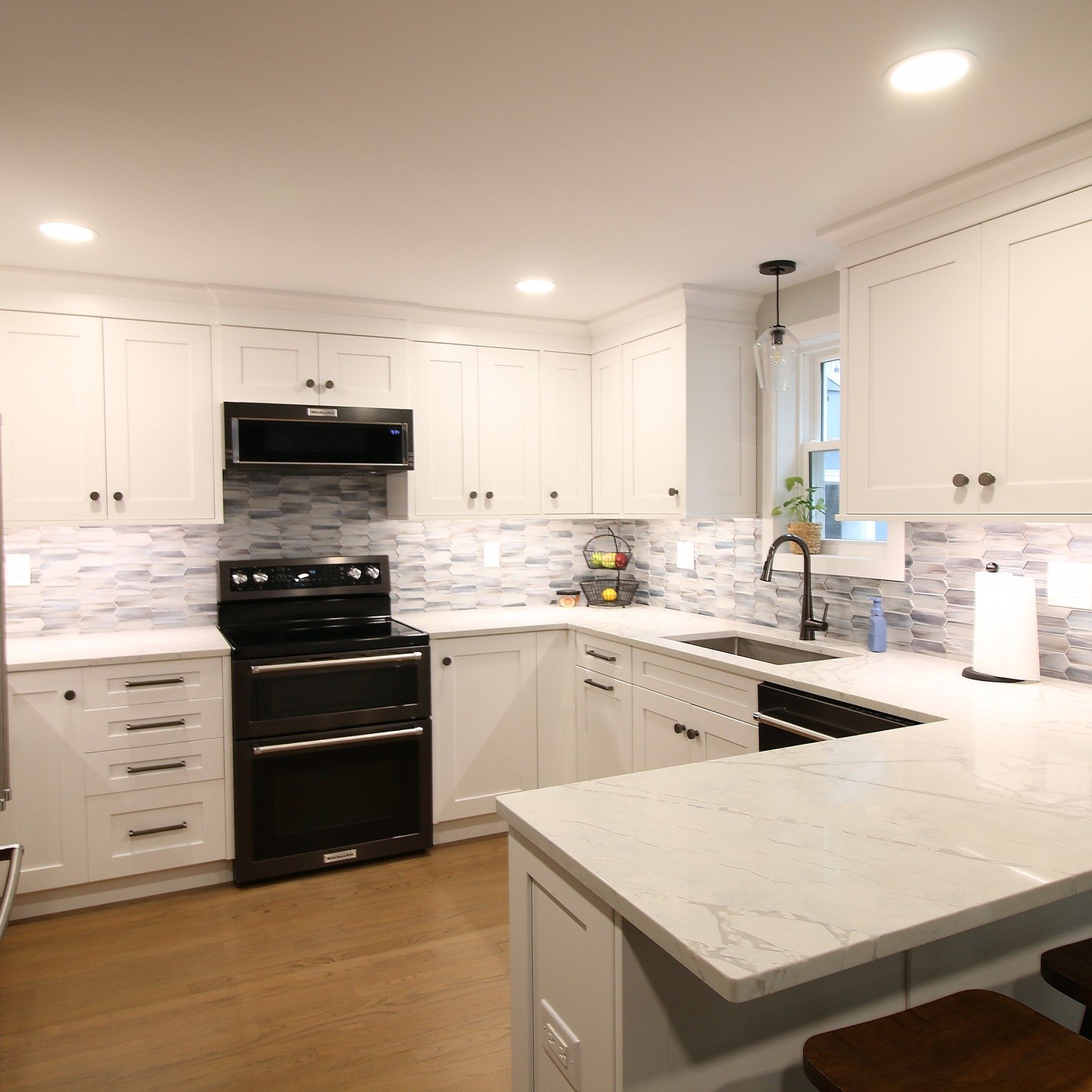 A kitchen remodel done by us in Trumbull. #hmremodelingct