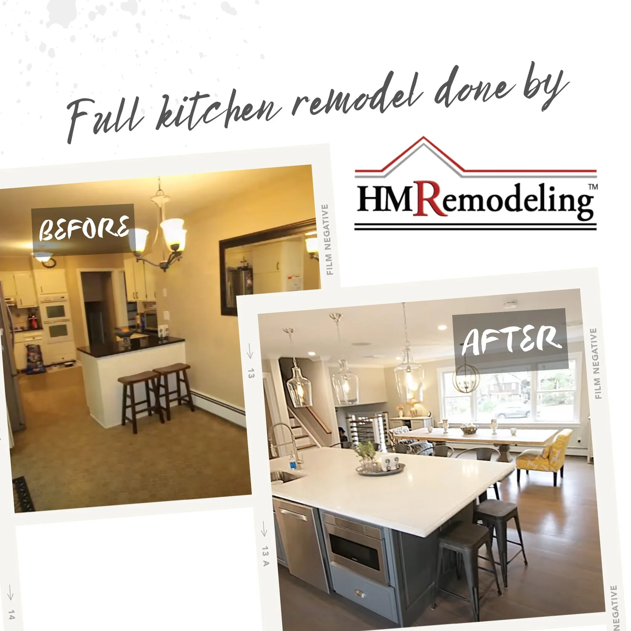 We transformed this small kitchen into an open concept kitchen, dinning and living room! Want to see what we can do for you? Call today for more information on your next remodel!

 #hmremodelingct #RemodelingExperts #kitchenremodeling