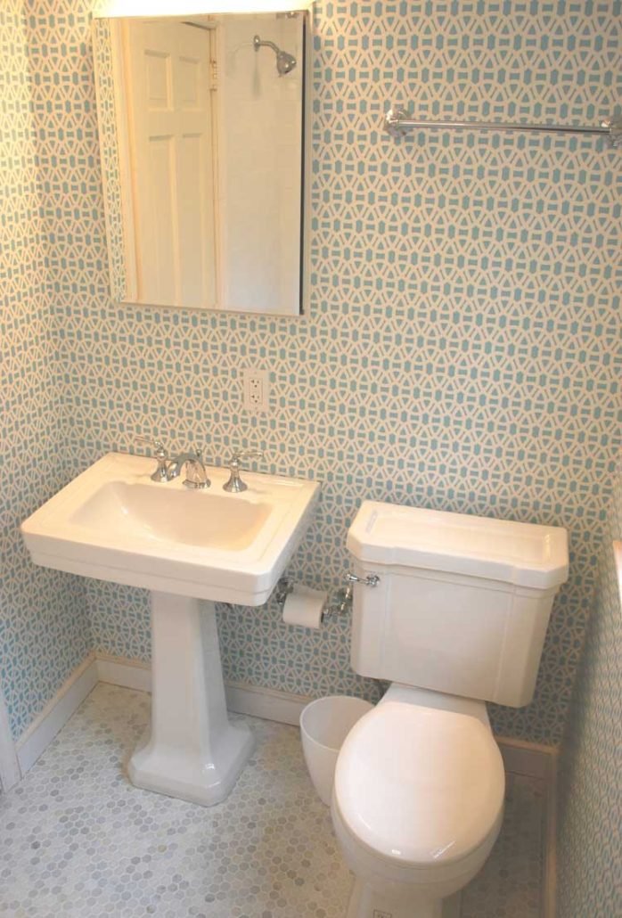 New Canaan half bathroom remodel