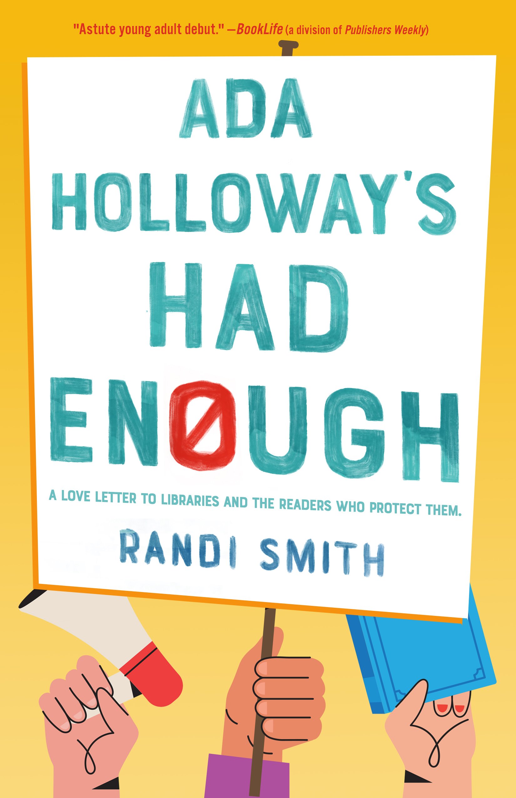Book cover, Ada Holloway's Had Enough
