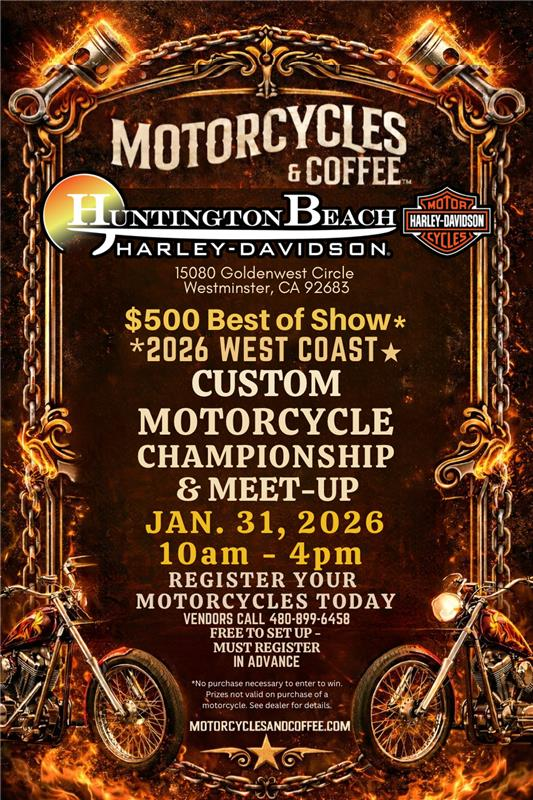 Motorcycles & Coffee Huntington Beach Harley Davidson