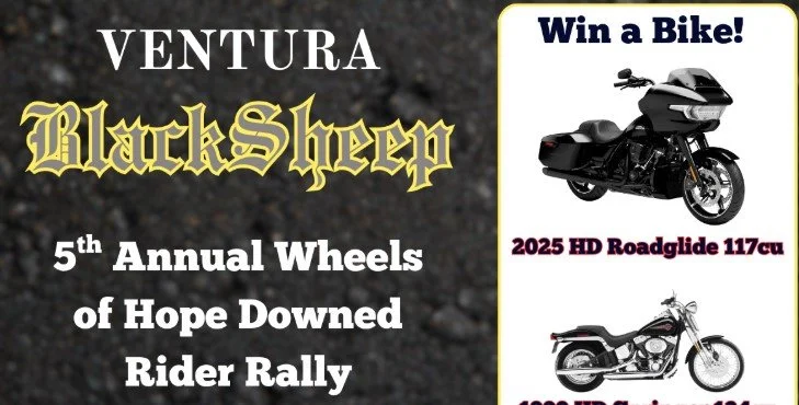 Ventura Blacksheep: 5th Annual Wheels of Hope, Downed Biker Event