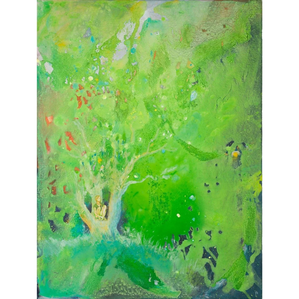 Summer night (fireflies and all)   *   Sommernacht (Glühwürmchen und alles)