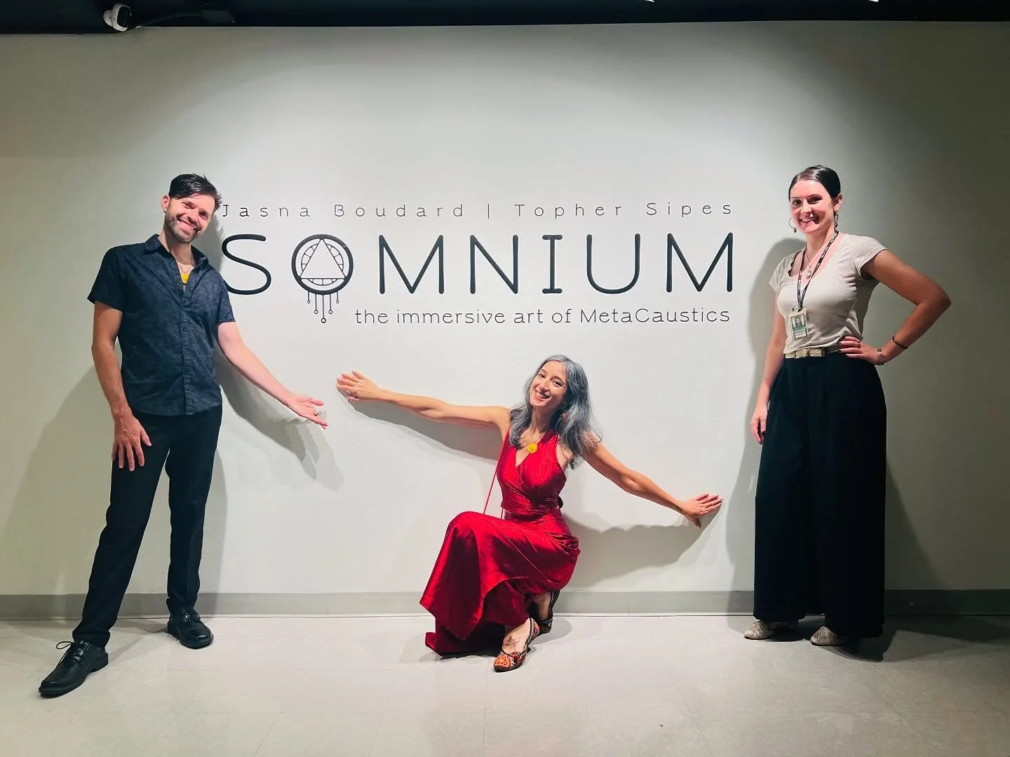 Somnium reception ✨

Still buzzing from the wonderful opening of our solo show. Thank you to all who made it out for the evening 👫👭👬

The exhibition continues until Sept 27, and we have two more events coming up: an artist talk on Sept 17 and a sp