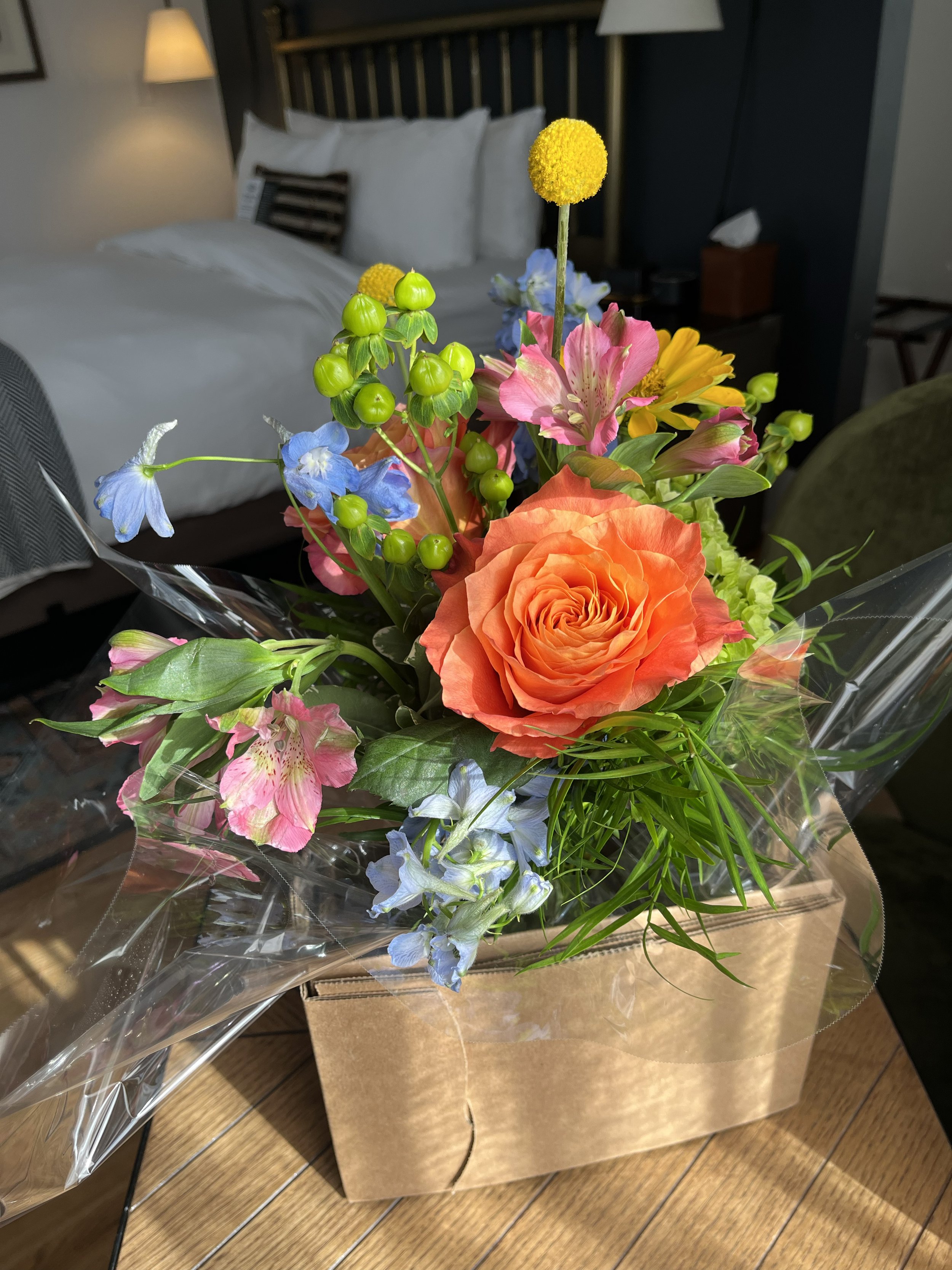 Sam's Birthday Flowers from Travis