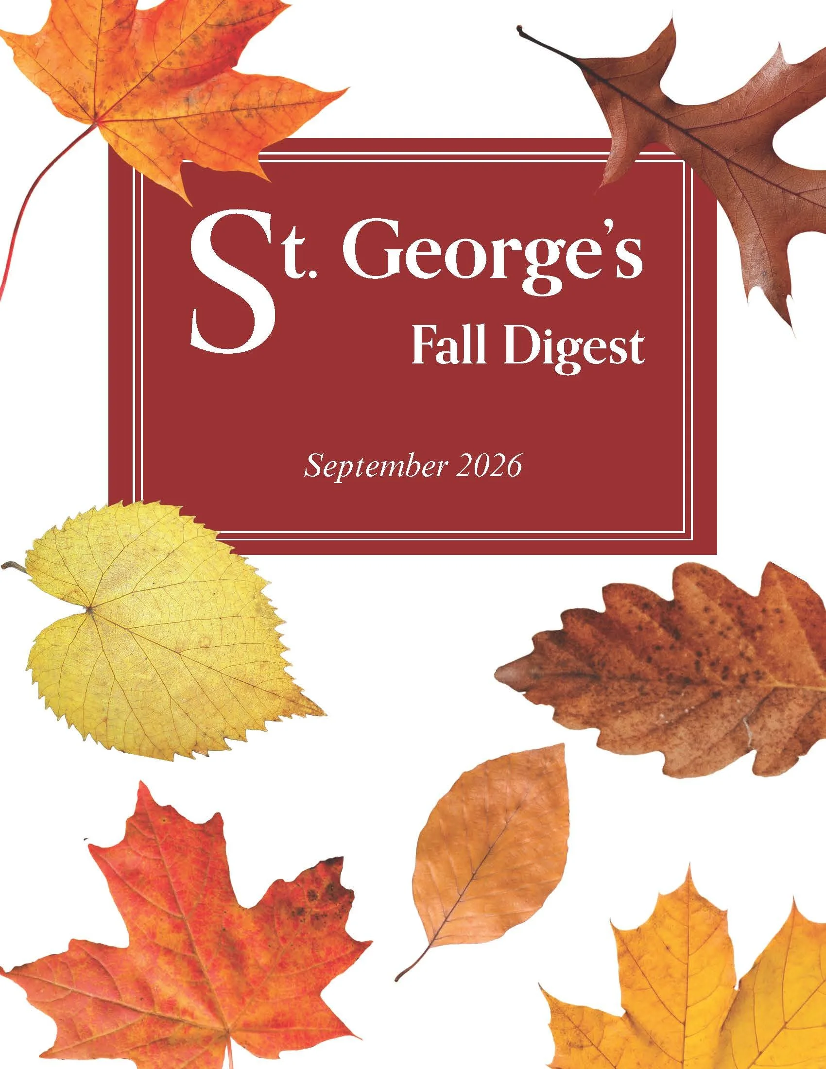 Cover of Fall 2026 Digest.