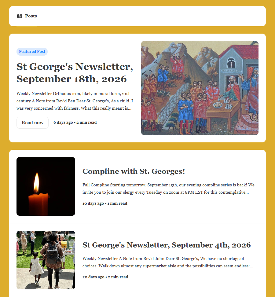 Newsletter platform. Click Image to be taken to full site and archive. 