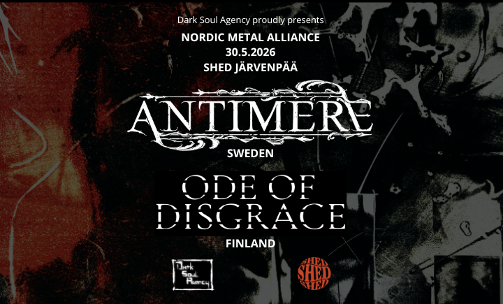 Nordic Metal Alliance 30.5.2026 Antimere Ode Of Disgrace
