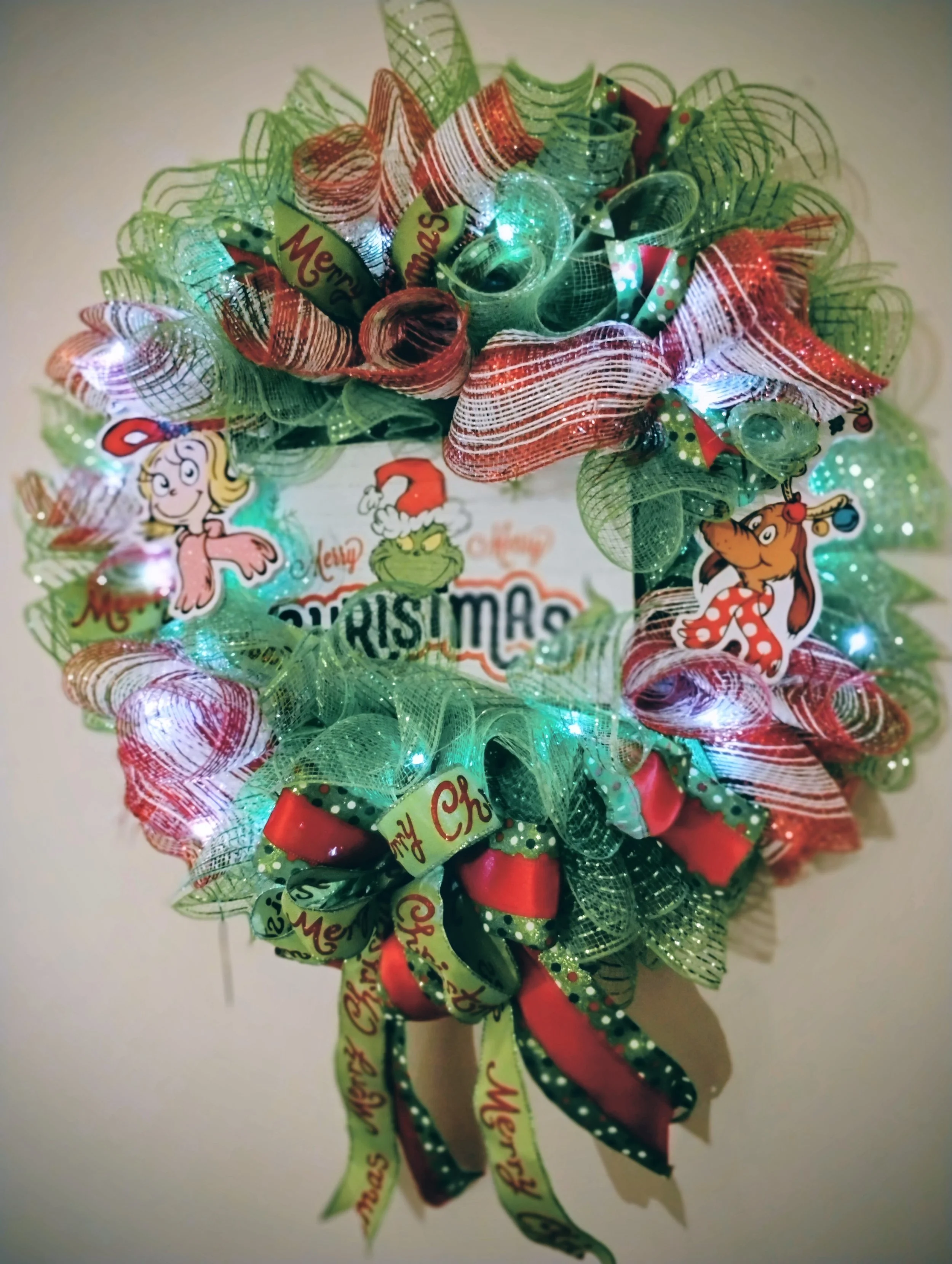 grinch christmas wreath