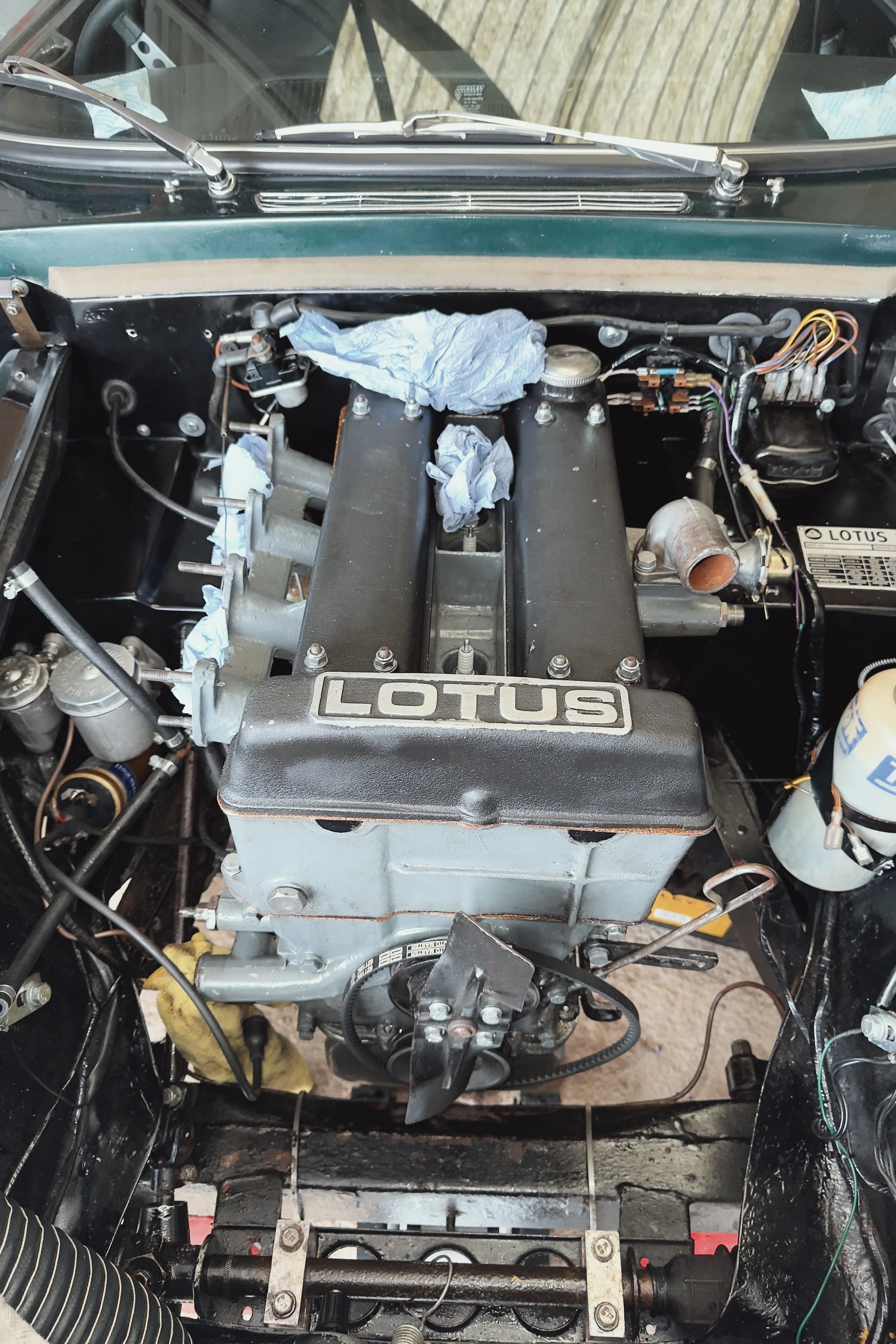 Start of engine removal