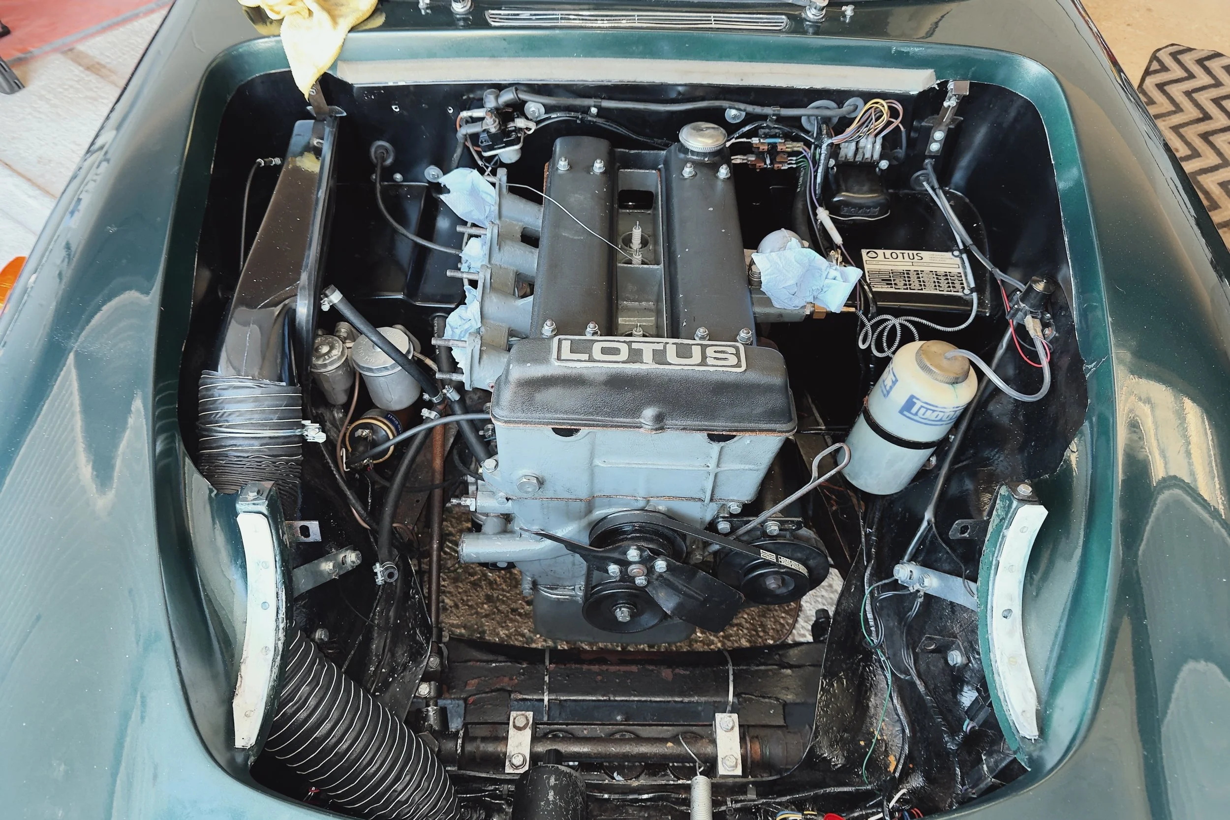 Start of engine removal