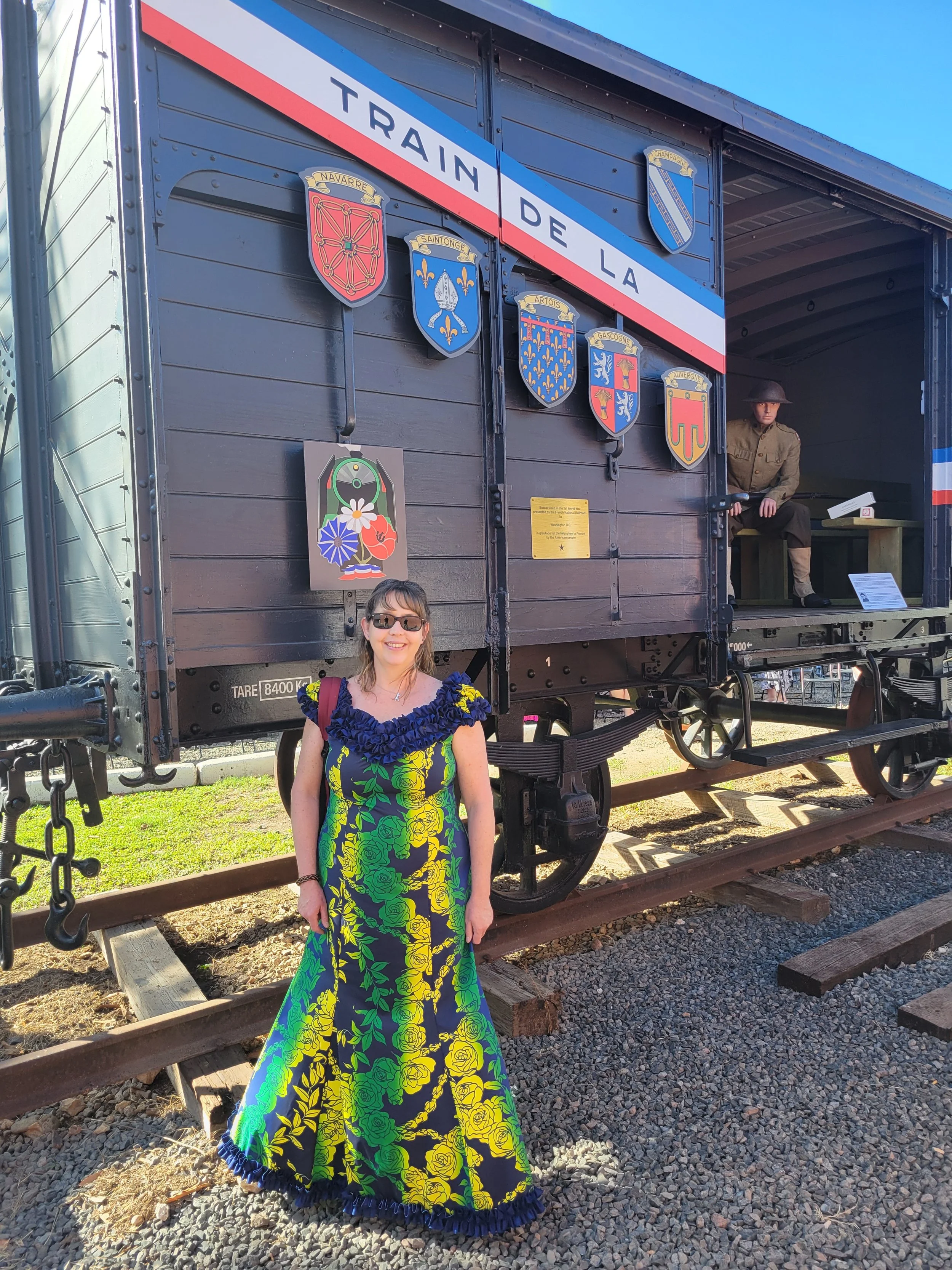 Finally meeting The Unforgettable Boxcar!
