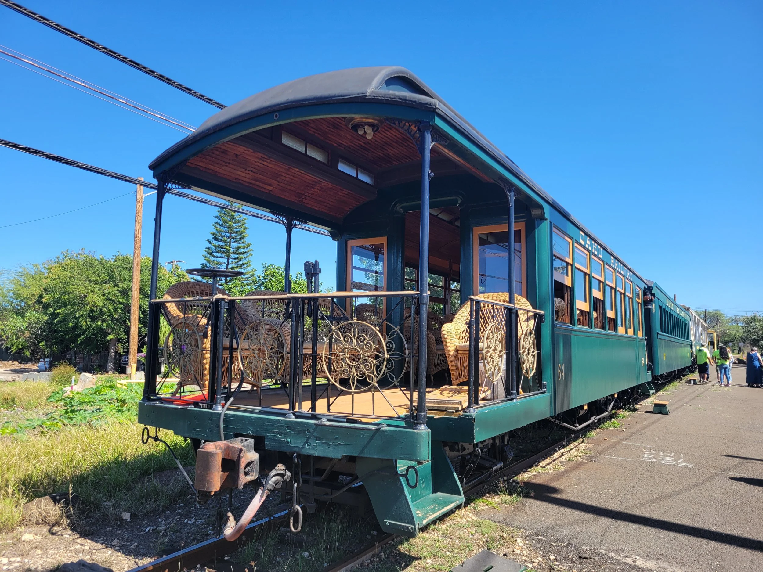 There was a very special train car that Queen Lilioukalani once rode in