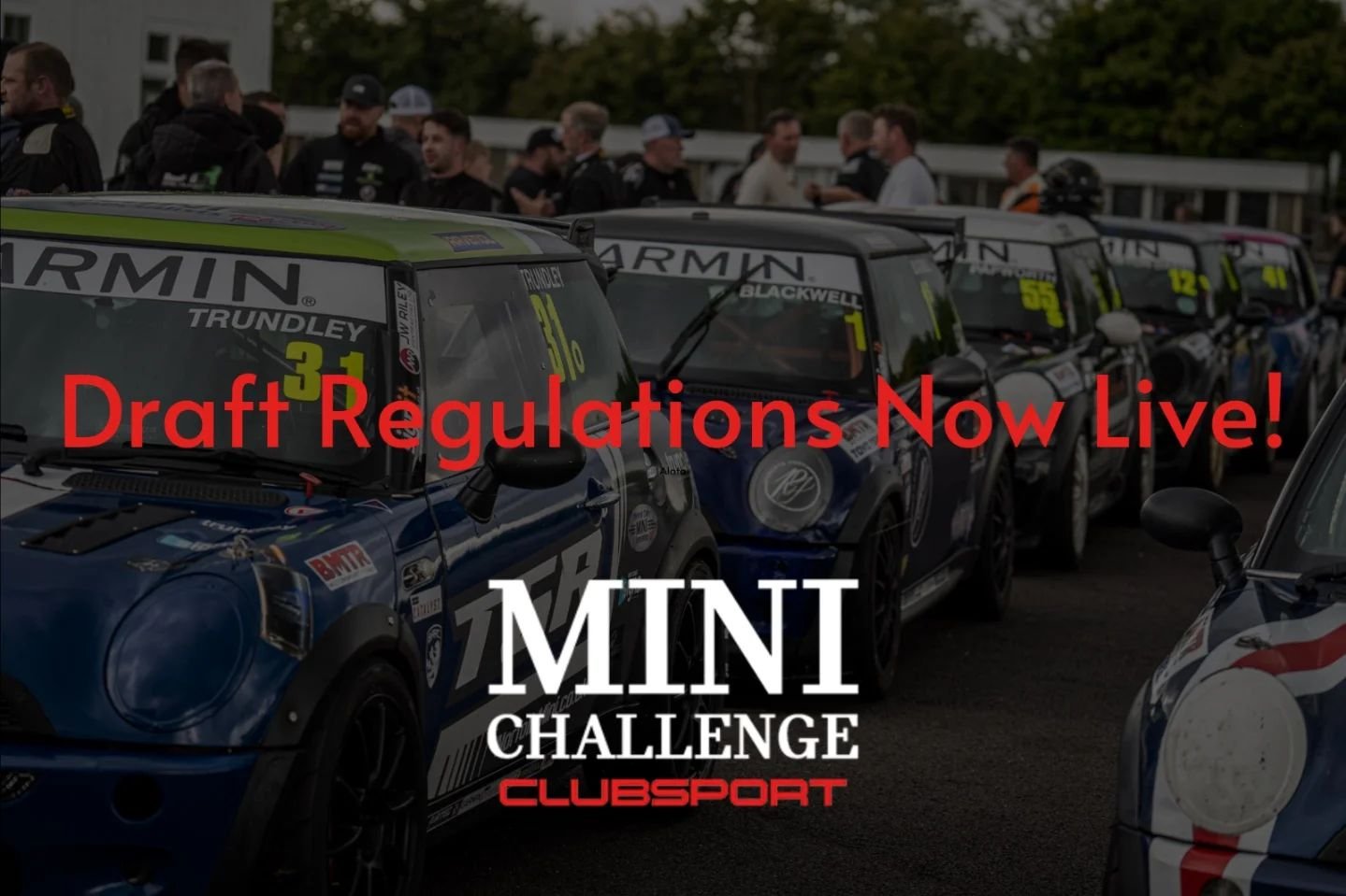 Exciting News for 2025!

The 2025 Draft Regulations for the Mini Challenge Clubsport are now live! 🏁

Head over to minichallengeclubsport.co.uk or link in our profile to check out what&rsquo;s new and prepare for an incredible season ahead.

Let&rsq
