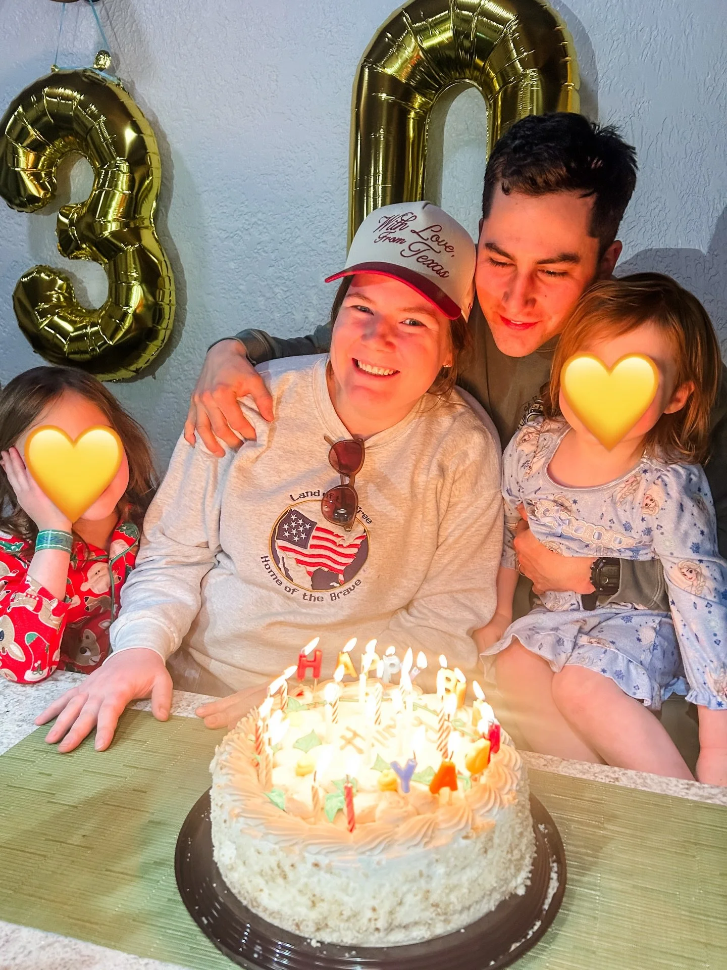 Early 30th birthday celebration 💜💜💙
The best gift is baby boy Kelly coming this summer!