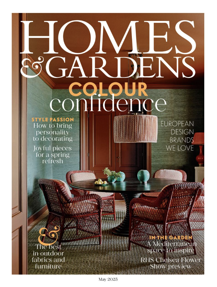 Mashamba Design featured in Homes & Gardens magazine May 2025