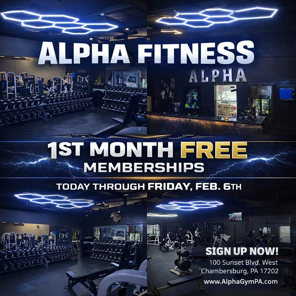 We&rsquo;re OPEN 24/7 so you can train on your schedule! 💪
Now&rsquo;s the time to join &mdash; sign up NOW through February 6th and get LOCKED IN at our special rate!
You may sign up in person or our website alphagympa.com