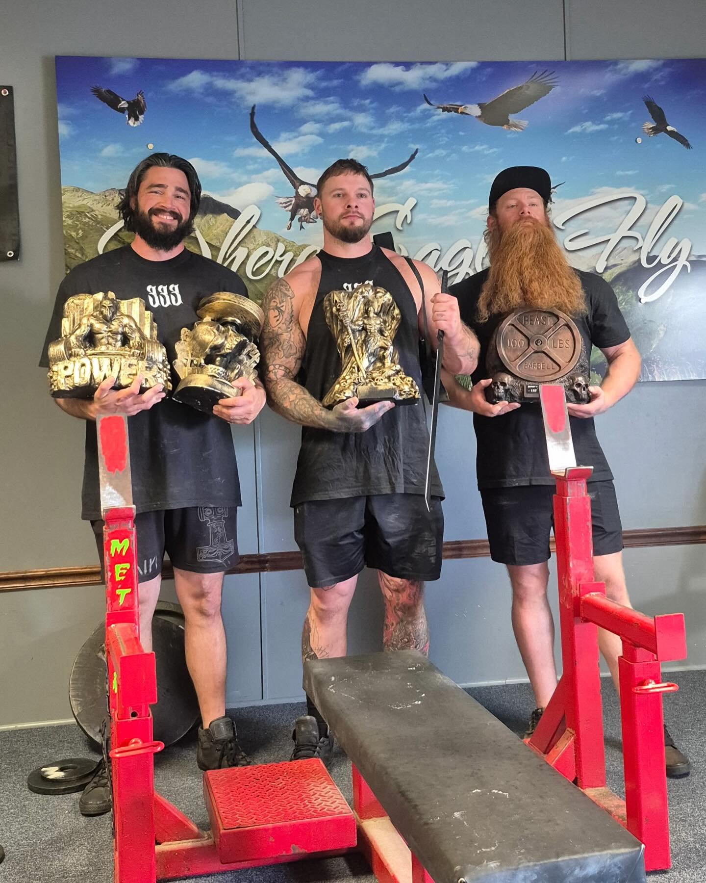Bringing home some huge trophies today for all three of our big boys that competed at the Power Pitt Beast Of The East in WV. @thepowerpitgym 

We are so proud of all of you! Way to show up! 💪🏼 

#teamAlpha #team333