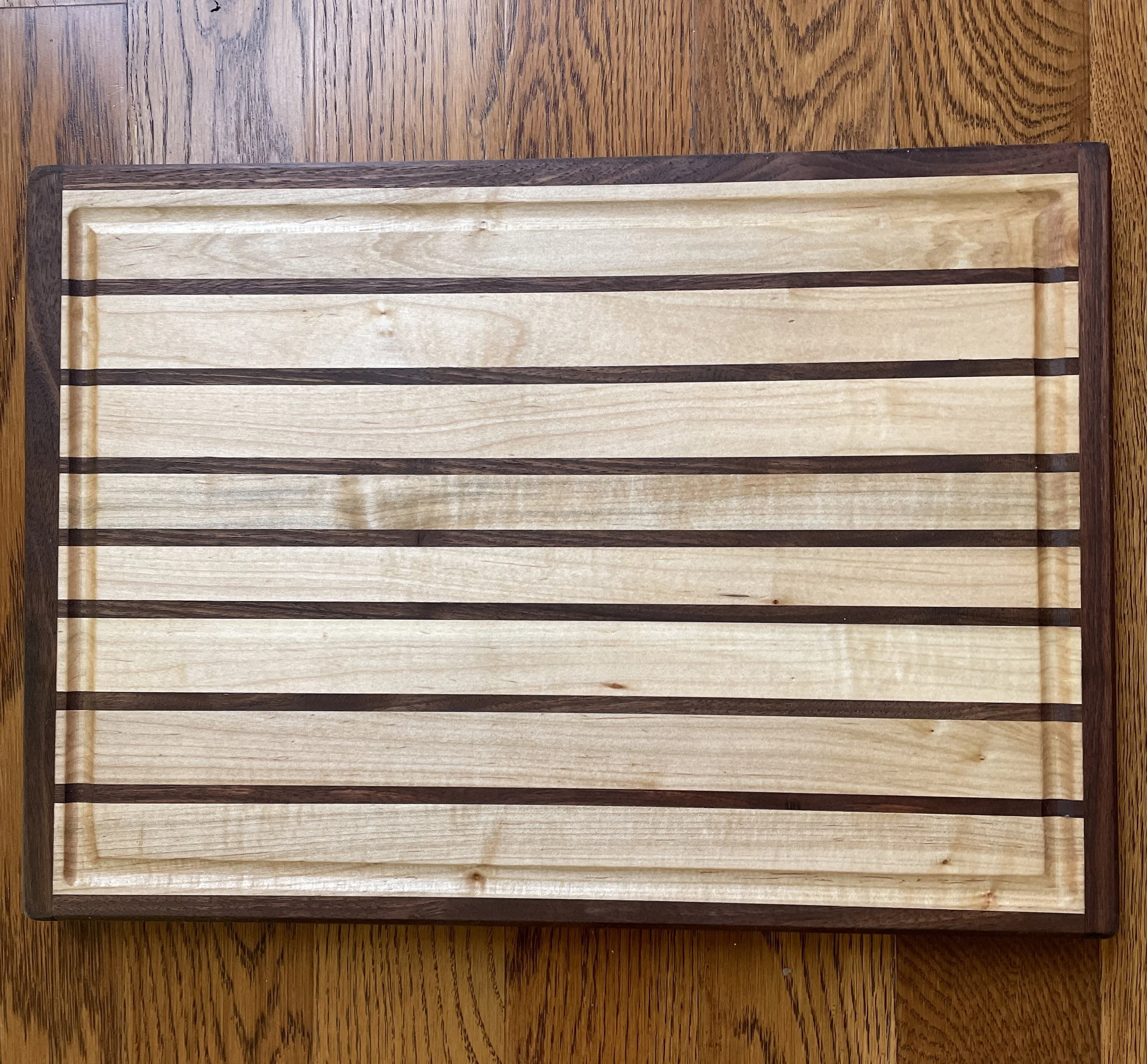 Walnut & Maple Cutting Board