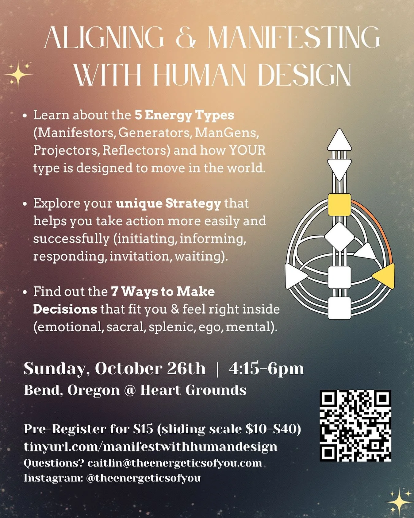🪄 Manifesting with Human Design: Your body already knows how to create with the universe. Align your energy centers, follow your natural rhythm, and manifest through clarity, ease, and trust in your own design.

✨ Discover how to manifest in alignme