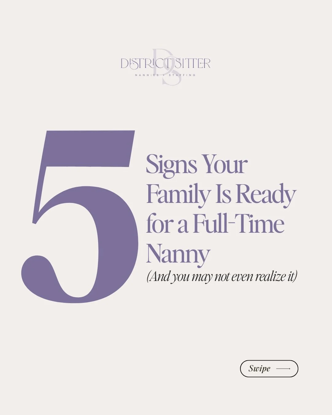 There comes a point when every parent asks themselves:
&ldquo;Do we need a full-time nanny?&rdquo;

If your days feel rushed, childcare feels inconsistent, you or your spouse are going through big transitions at work, and you&rsquo;re constantly jugg